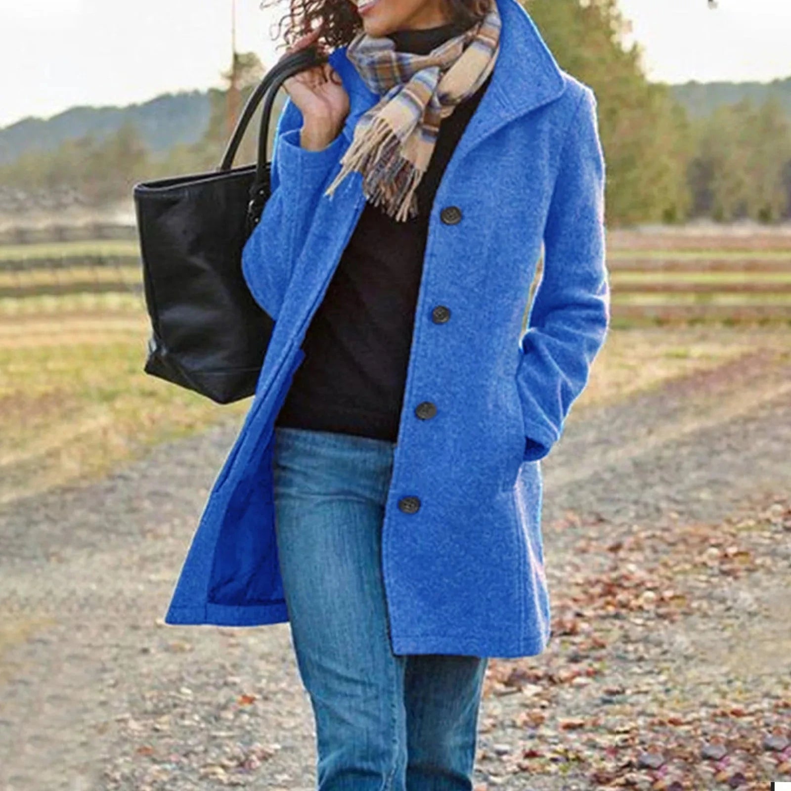 Élise™ – manteau mi-long en laine douce