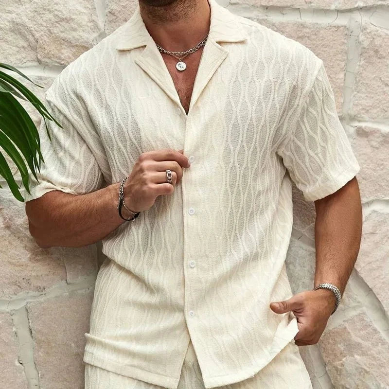 Julien™ – Ensemble d’Été Homme en Lin Léger (2 Pièces)