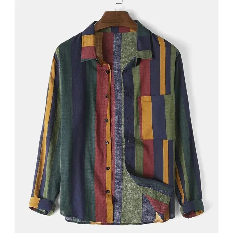 Théo™ – La chemise rayée qui libère votre style
