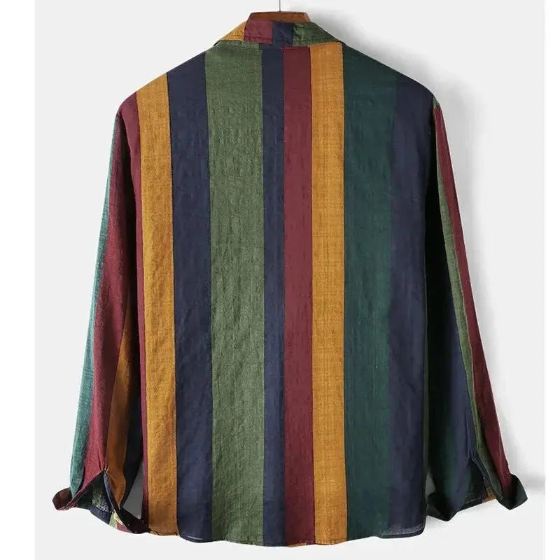 Théo™ – La chemise rayée qui libère votre style