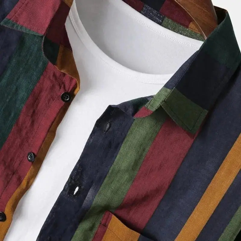 Théo™ – La chemise rayée qui libère votre style