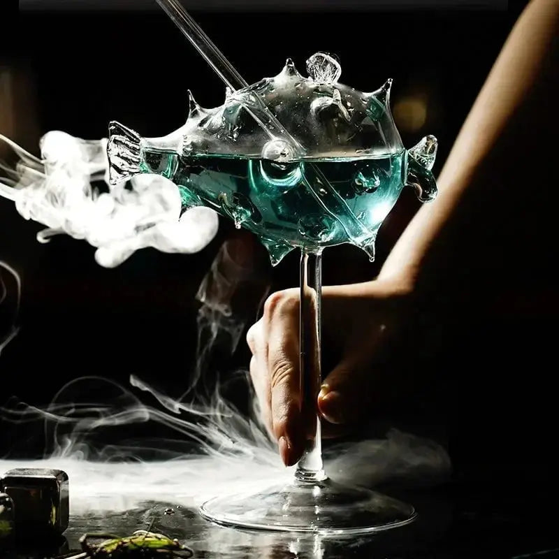 Verres à cocktail artisanaux – Œuvres soufflées à la main aux formes uniques