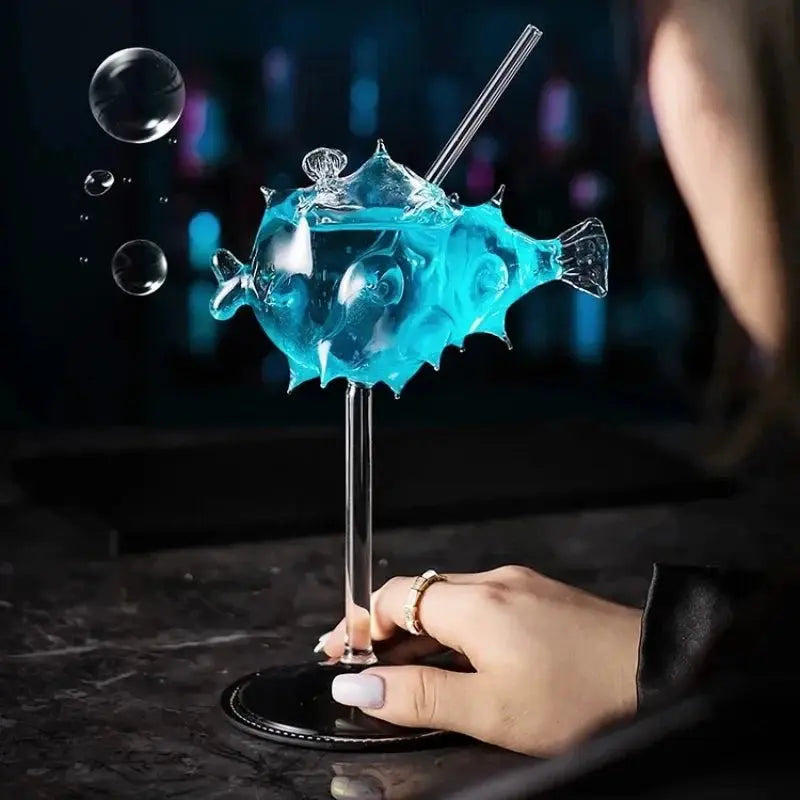 Verres à cocktail artisanaux – Œuvres soufflées à la main aux formes uniques