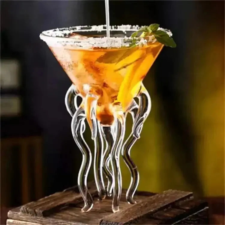 Verres à cocktail artisanaux – Œuvres soufflées à la main aux formes uniques