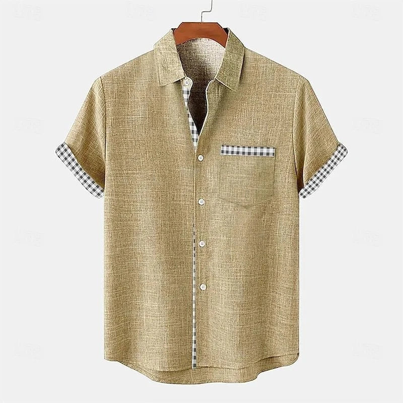 Édouard™ – Chemise Homme en Lin Aéré