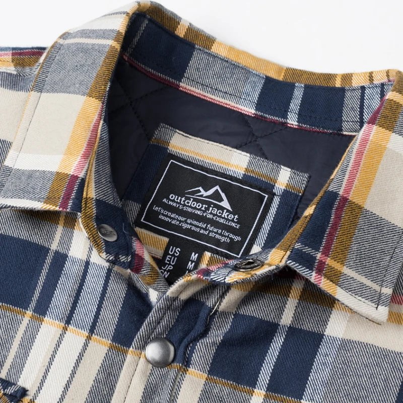 NordVest™ – Surchemise Hivernale Matelassée