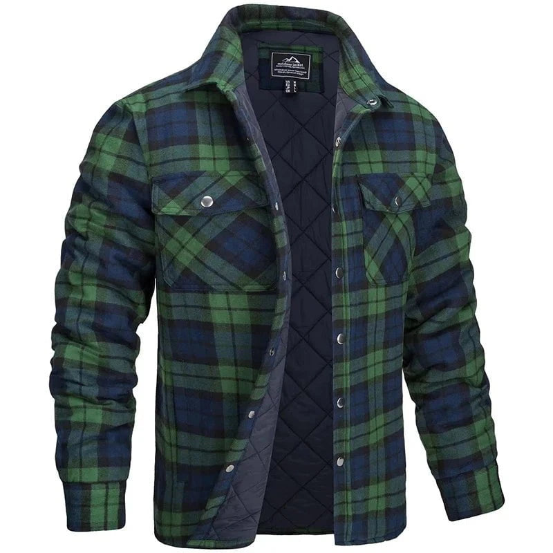 NordVest™ – Surchemise Hivernale Matelassée