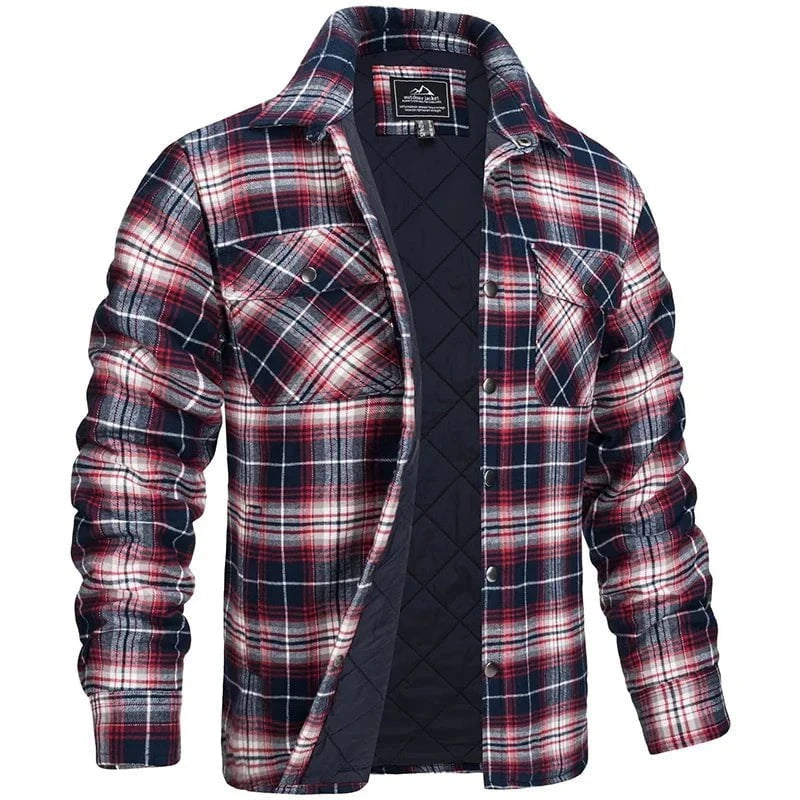 NordVest™ – Surchemise Hivernale Matelassée