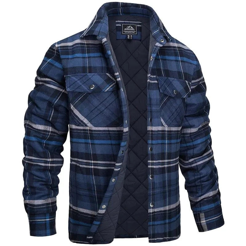 NordVest™ – Surchemise Hivernale Matelassée