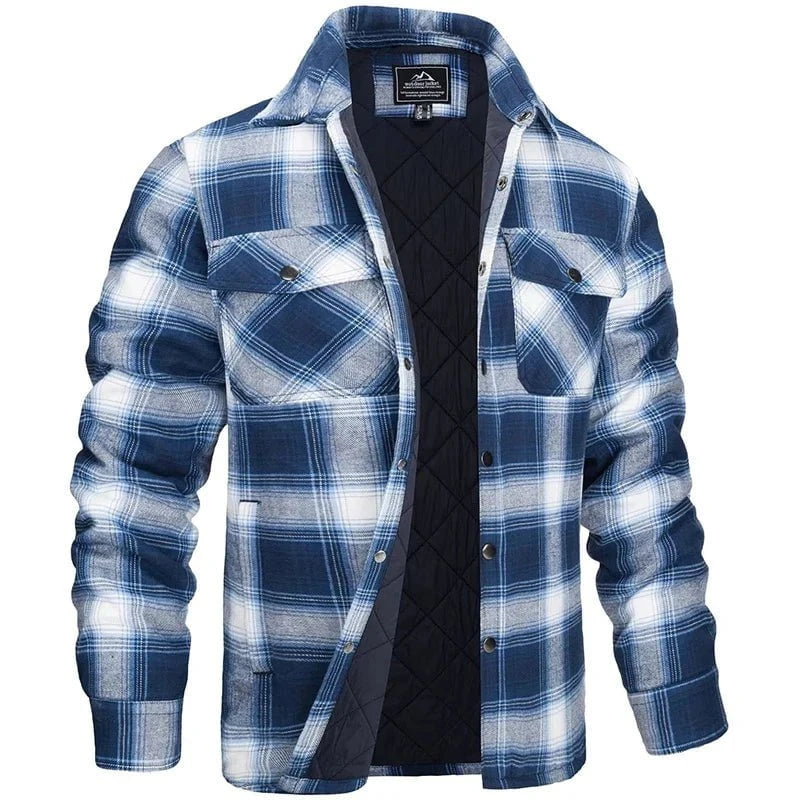 NordVest™ – Surchemise Hivernale Matelassée