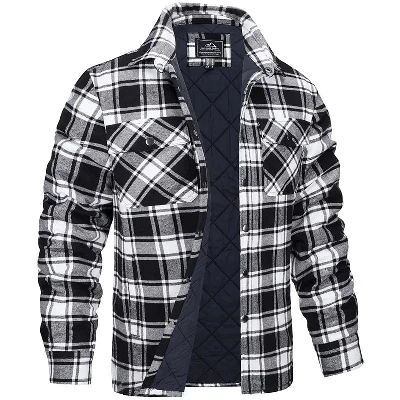 NordVest™ – Surchemise Hivernale Matelassée