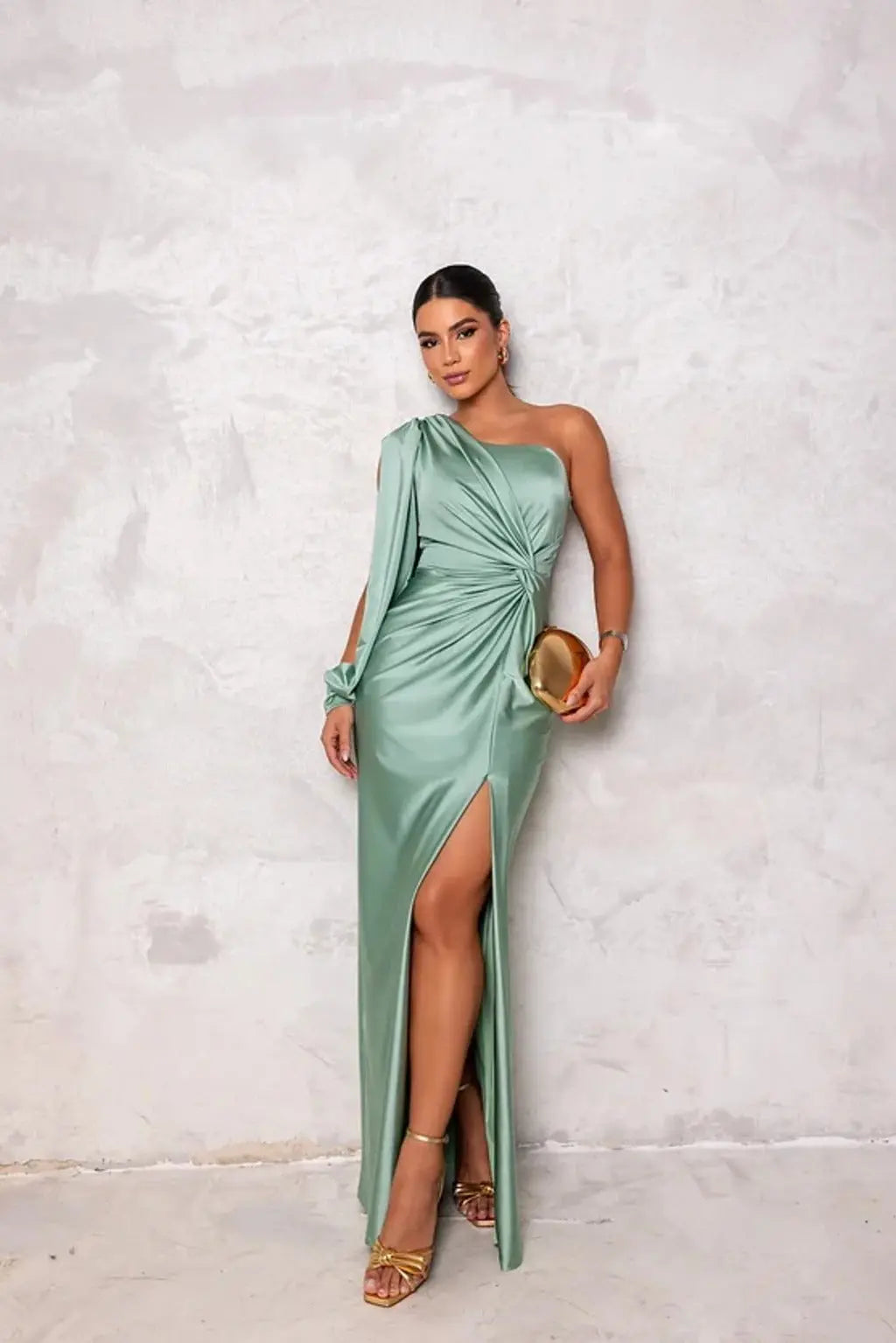 Violetta™ – robe maxi drapée