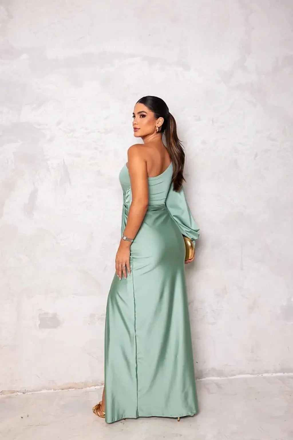 Violetta™ – robe maxi drapée