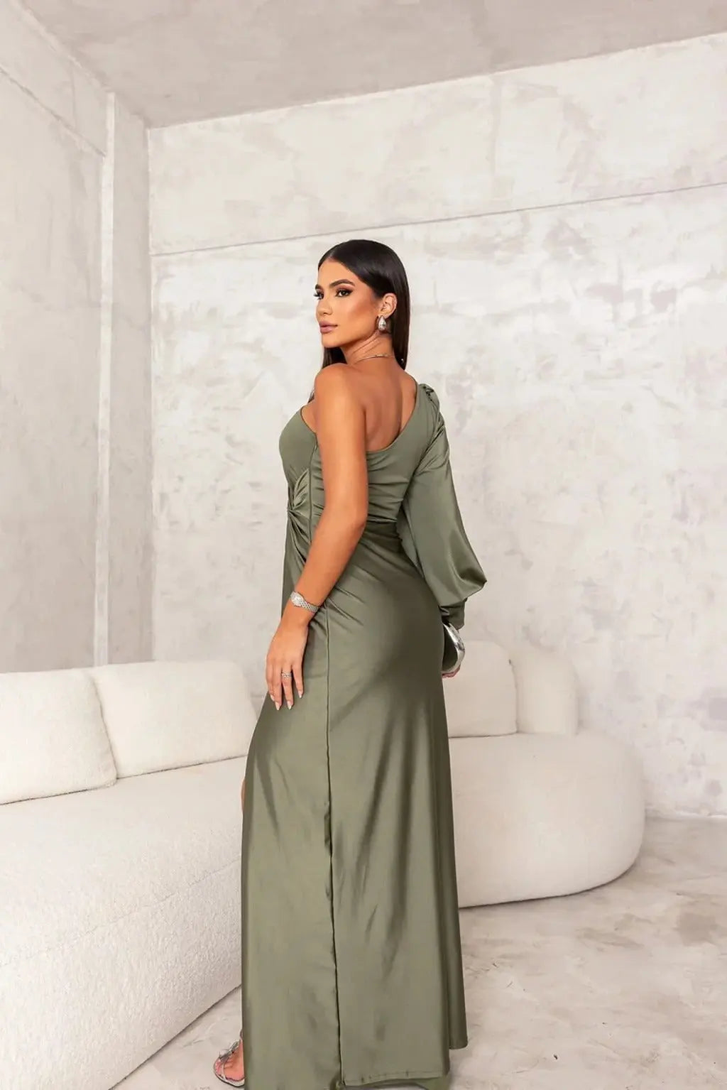 Violetta™ – robe maxi drapée