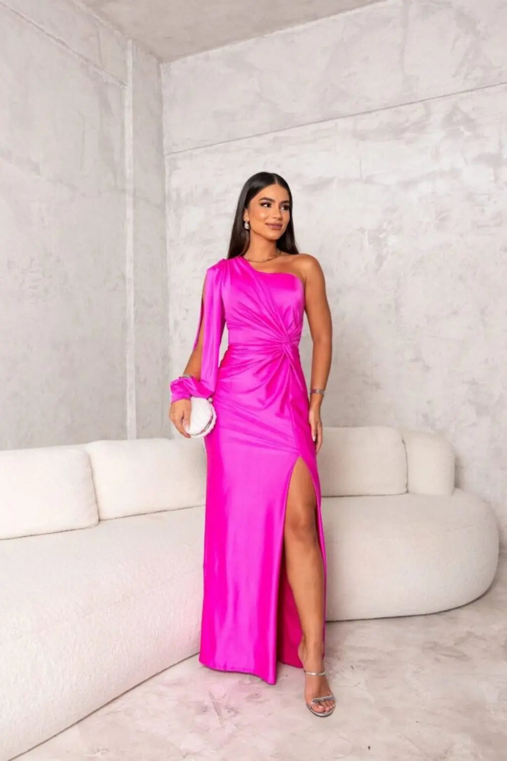 Violetta™ – robe maxi drapée