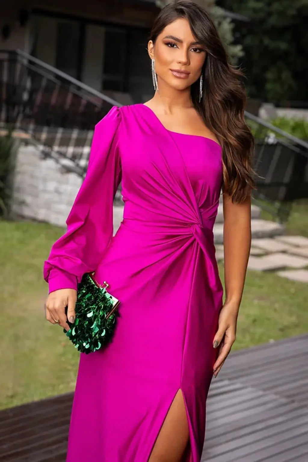 Violetta™ – robe maxi drapée