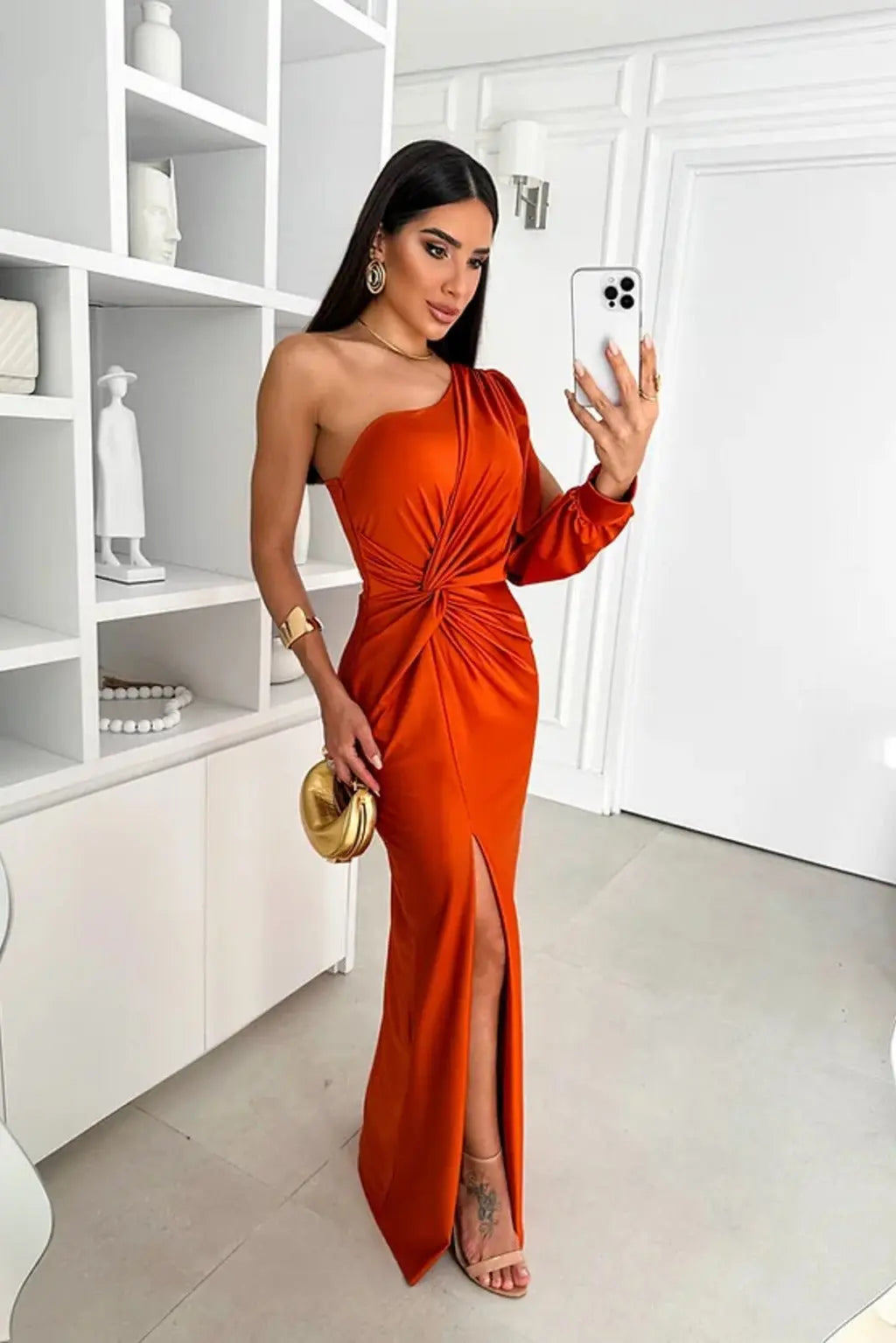 Violetta™ – robe maxi drapée