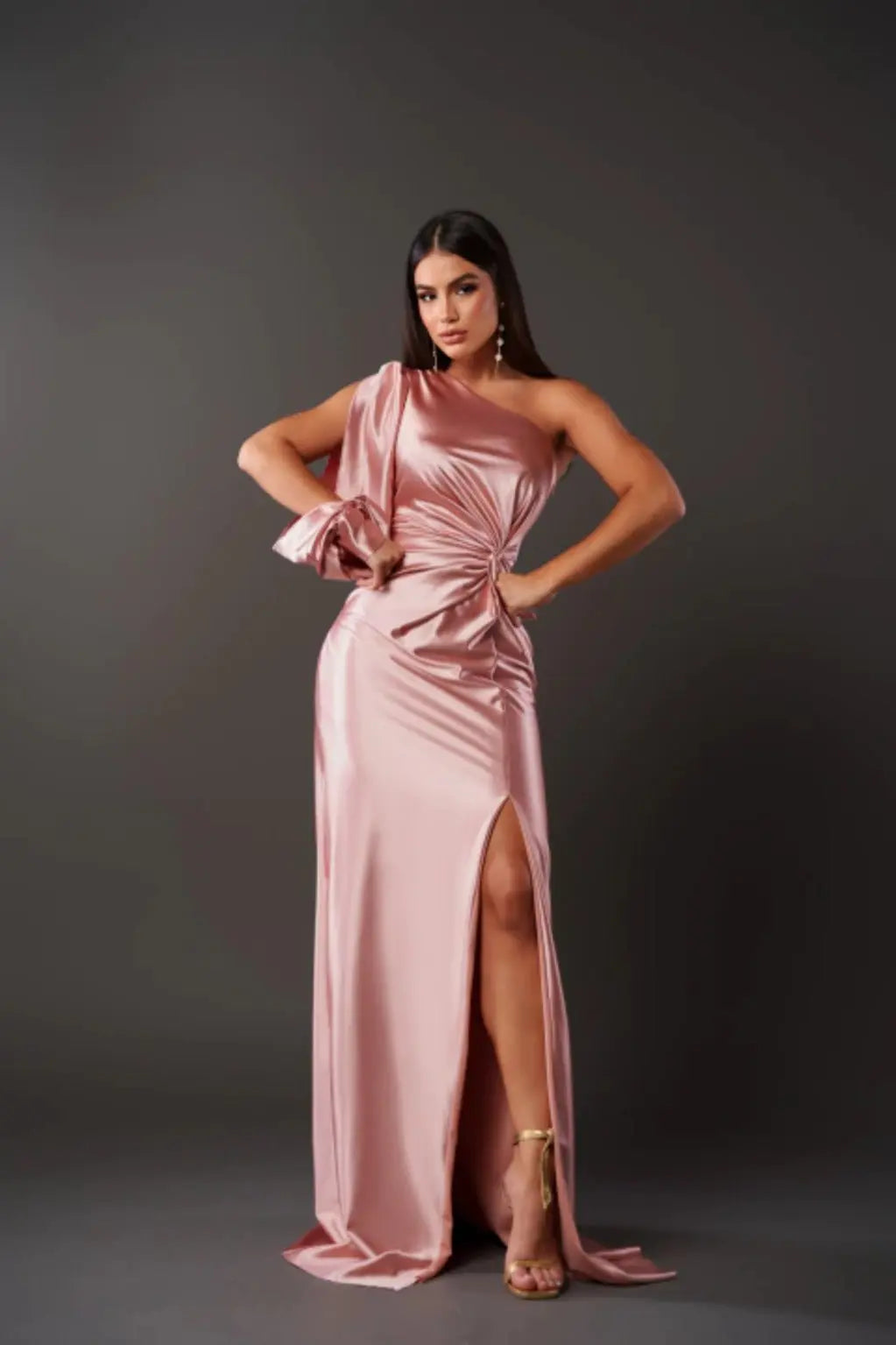 Violetta™ – robe maxi drapée