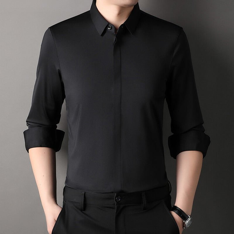 Mitchel | Chemise stretch infroissable pour homme