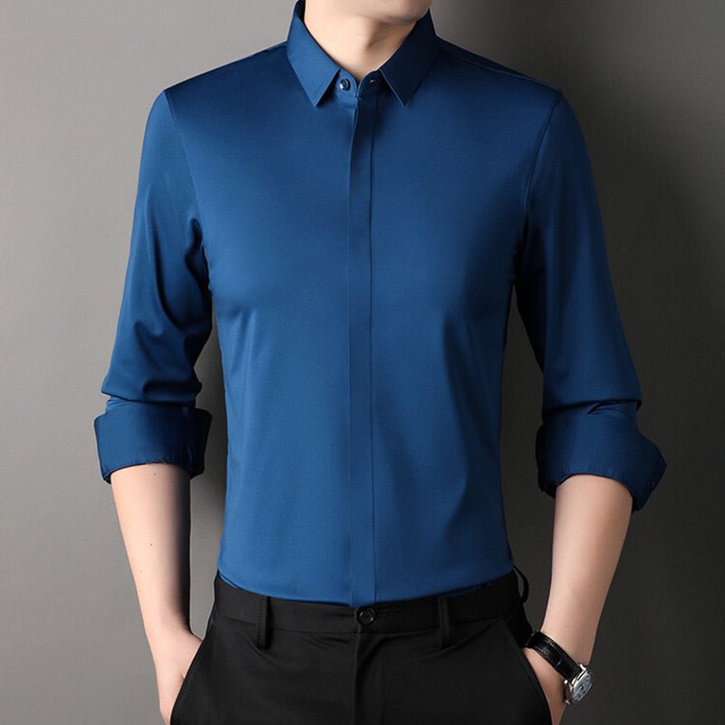 Mitchel | Chemise stretch infroissable pour homme