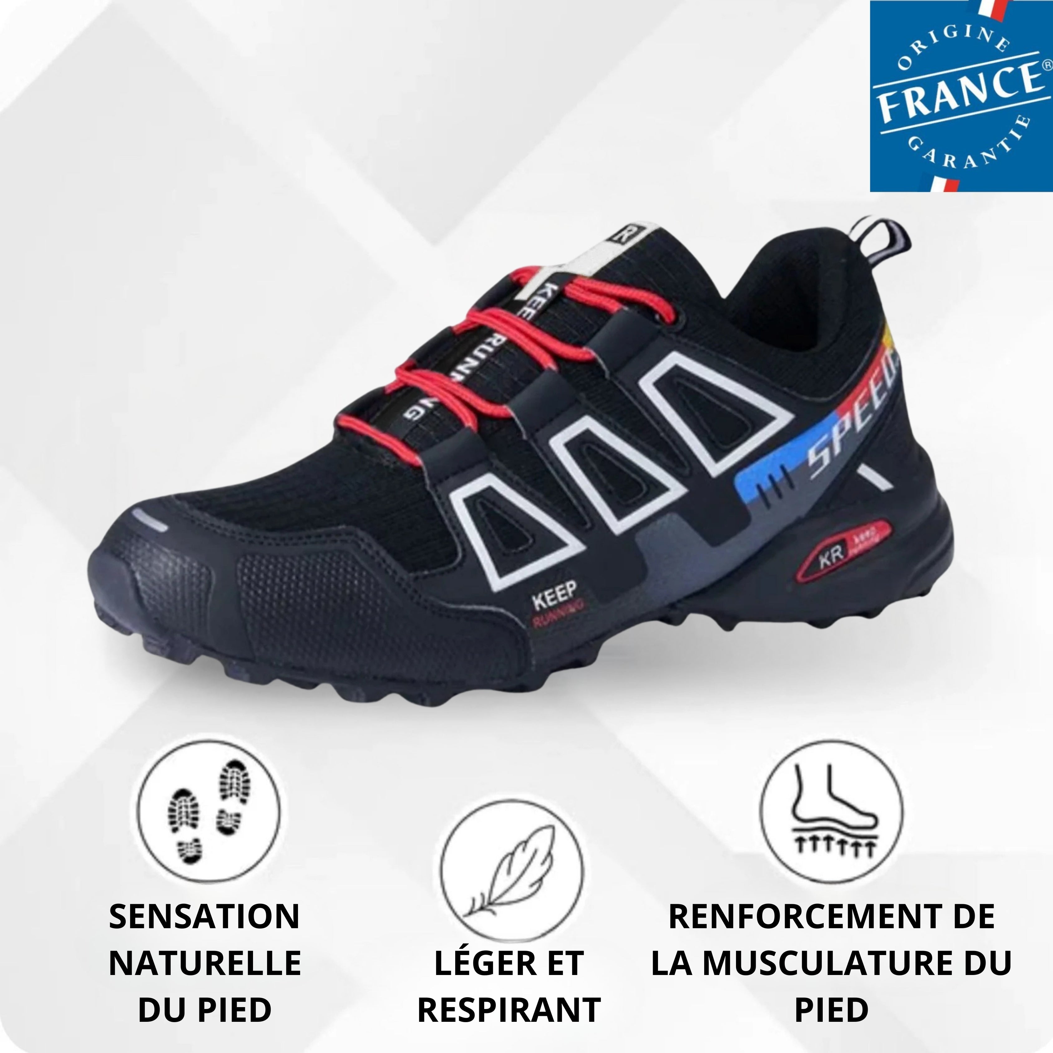 OrthoRandonnée – Chaussure de trekking et de marche ergonomique et antalgique