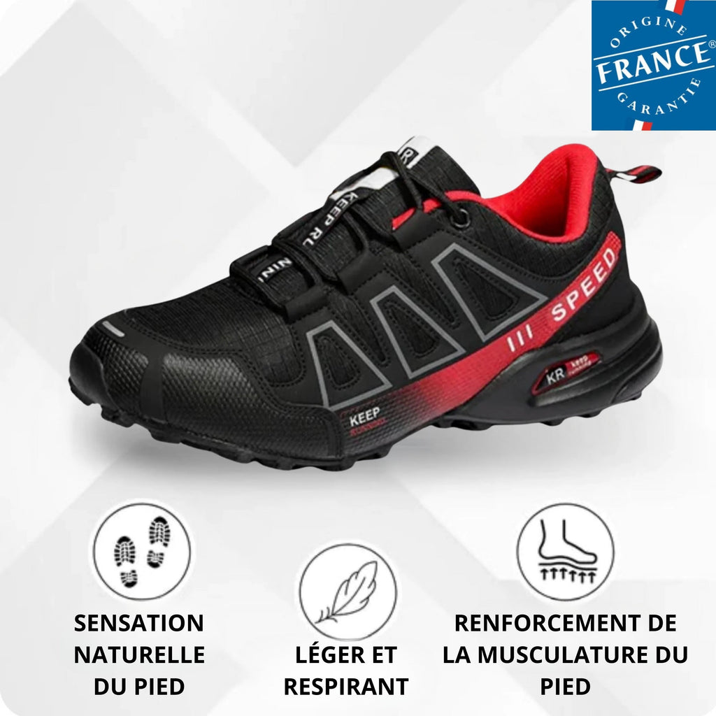 OrthoRandonnée – Chaussure de trekking et de marche ergonomique et antalgique