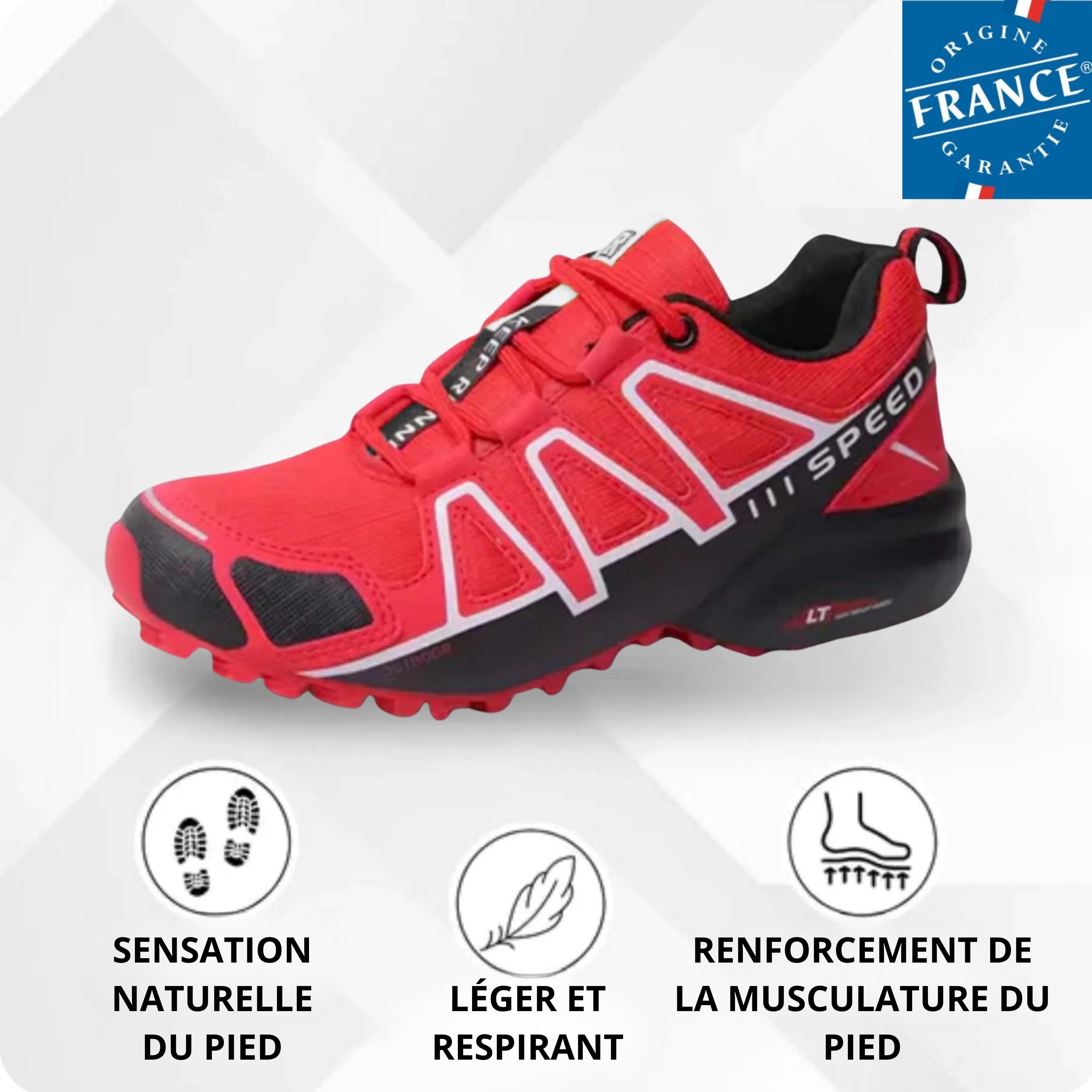 OrthoRandonnée – Chaussure de trekking et de marche ergonomique et antalgique