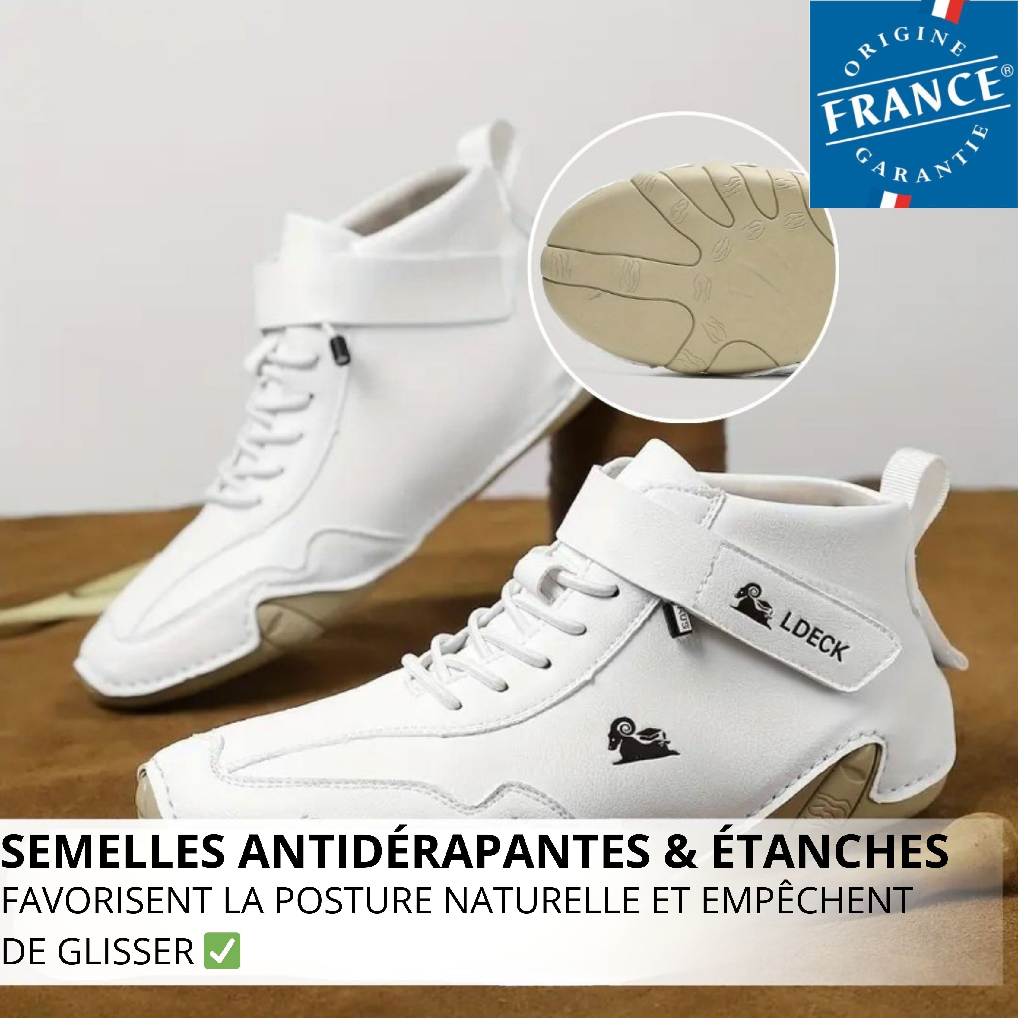 Alpaca – Chaussure pieds nus en cuir ergonomique, imperméable et soulageant la douleur