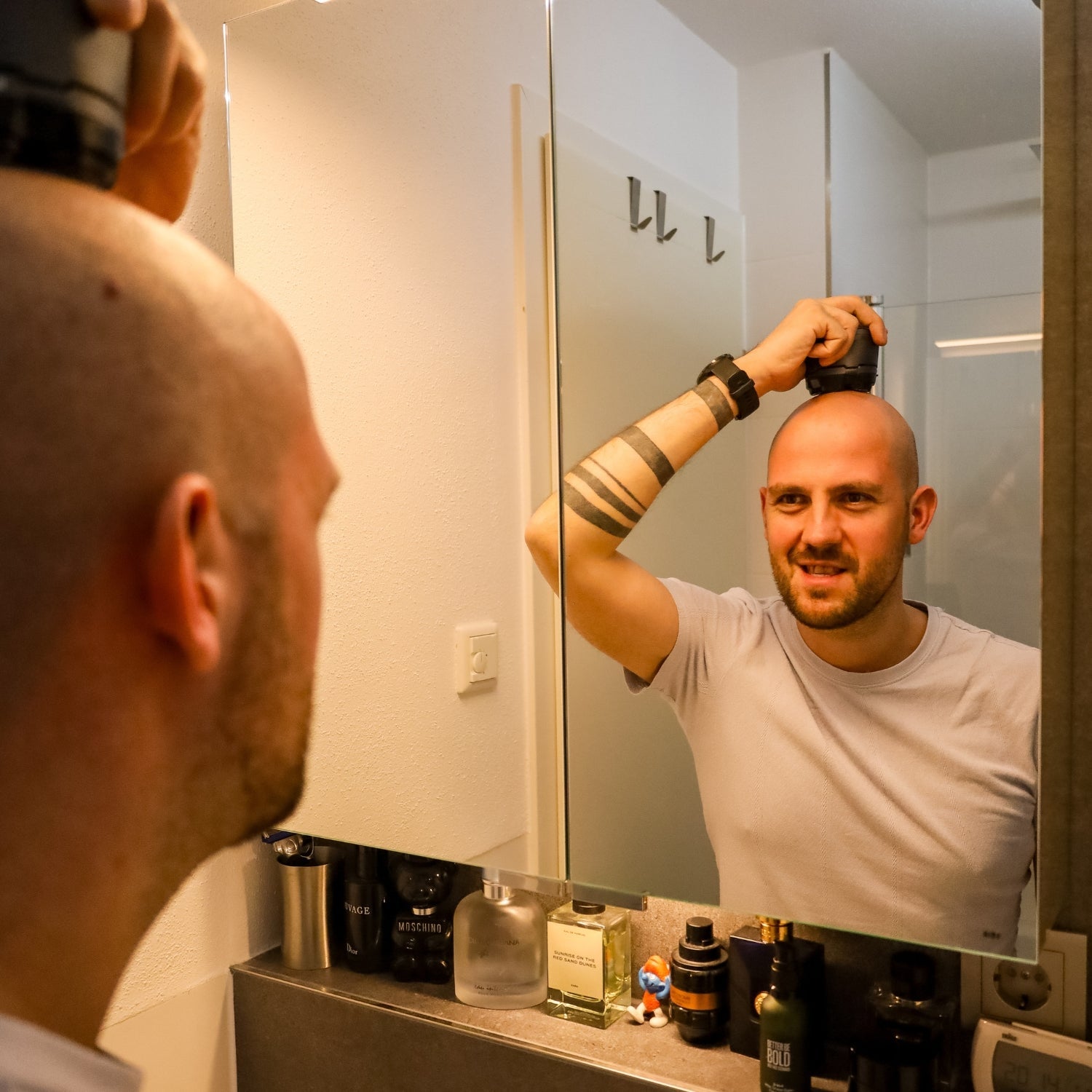 Rasoir Crâne avec crème soin (25 € offerte) | BOLD SHAVER Premium