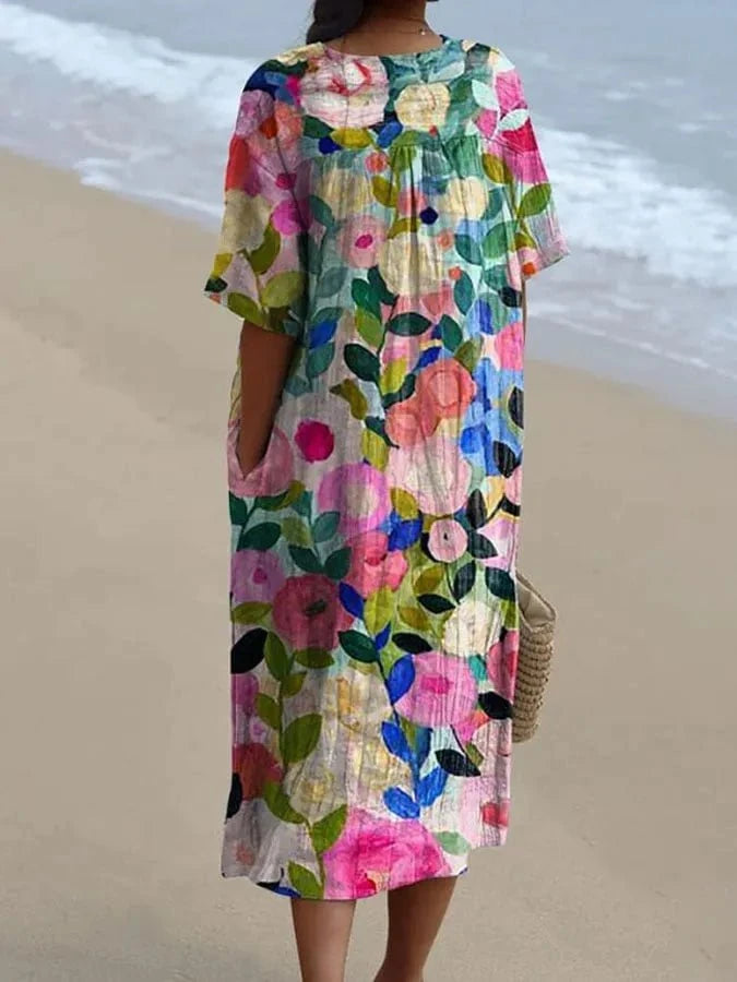 Scarlett™ – Robe fleurie éclatante