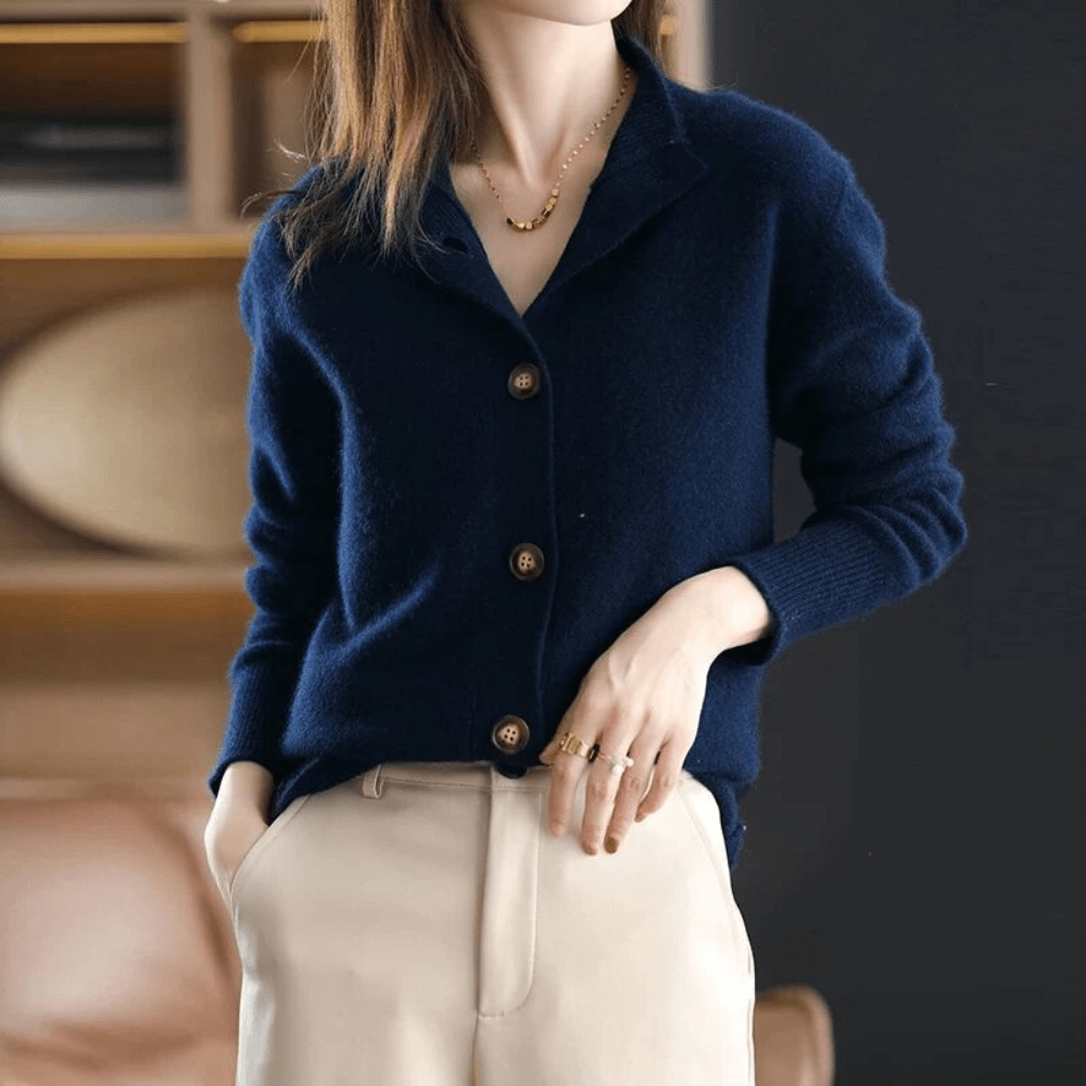 Anny™ – Cardigan en cachemire luxueux