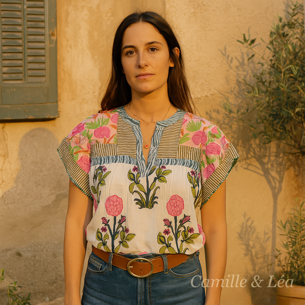 Cloe | Blouse Bohème Élégante