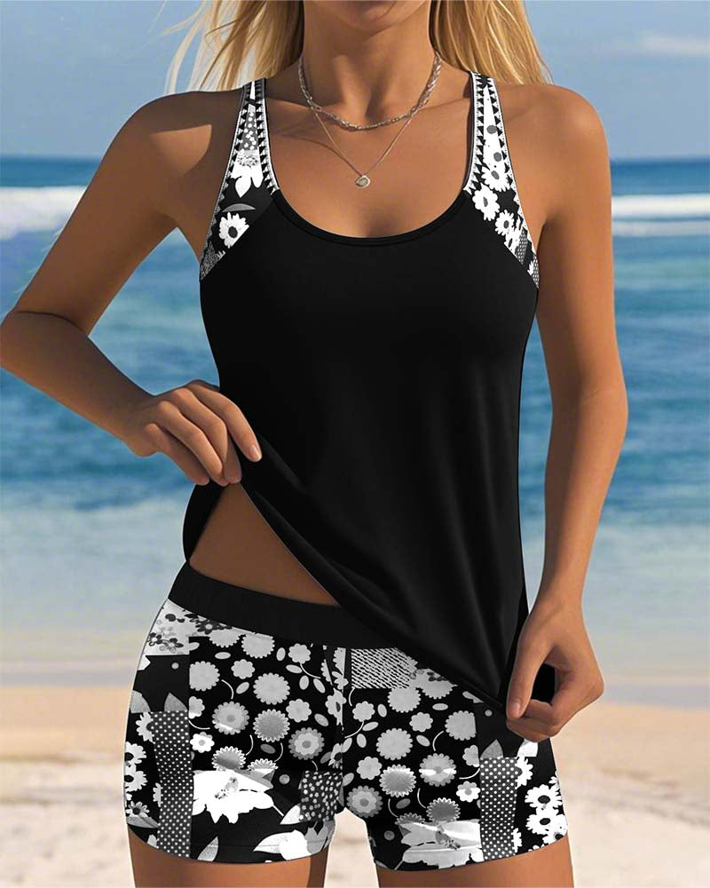 Francheska | Maillot de Bain Moderne Deux Pièces