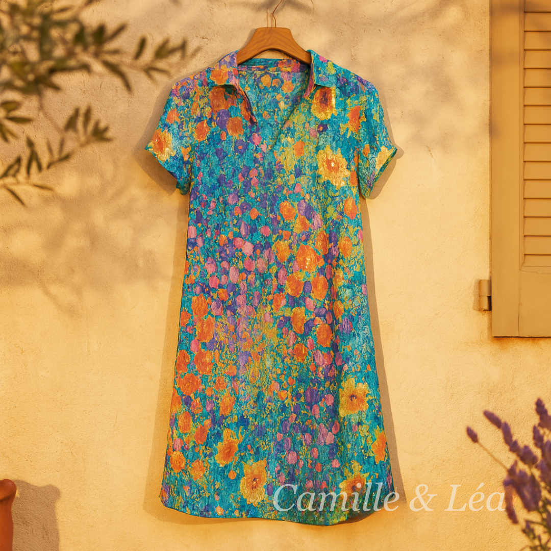 Hermine | Robe Bohème Chic d'Été