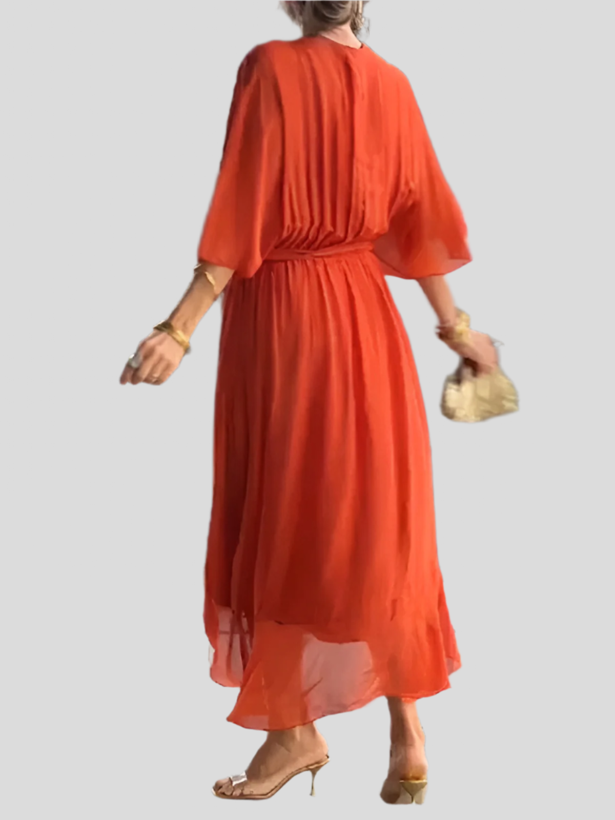 Adrianne | Robe En Soie Élégante