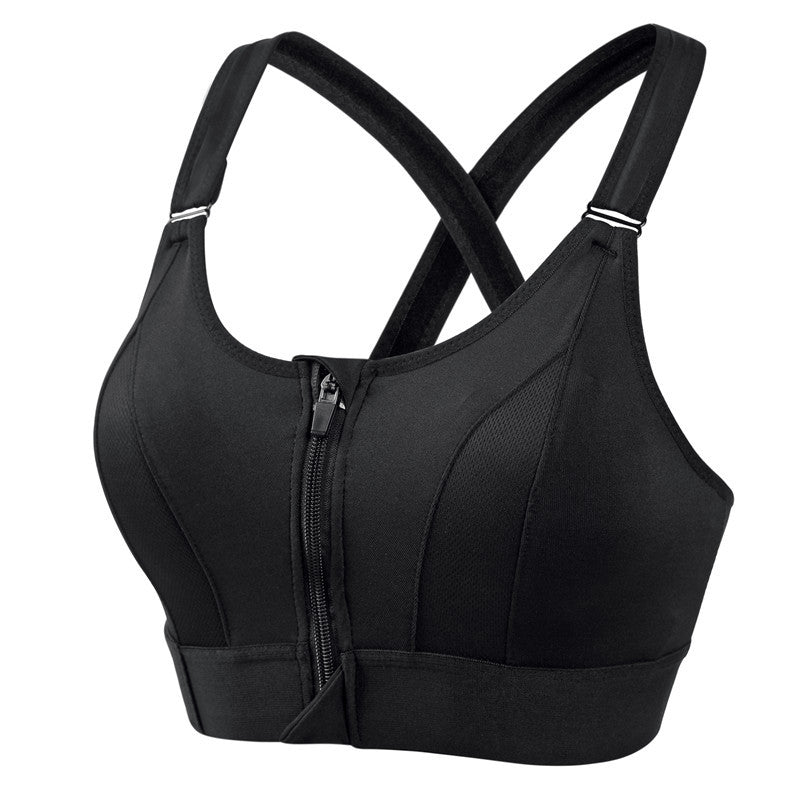 Laryssa | Soutien-gorge De Sport Zippé Anti-transpiration