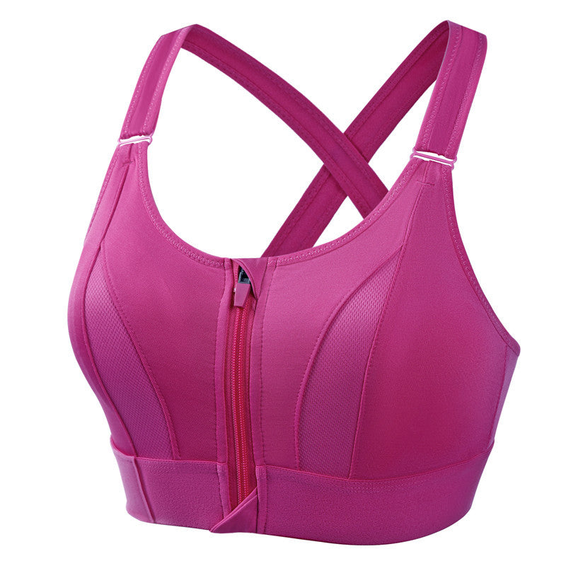Laryssa | Soutien-gorge De Sport Zippé Anti-transpiration