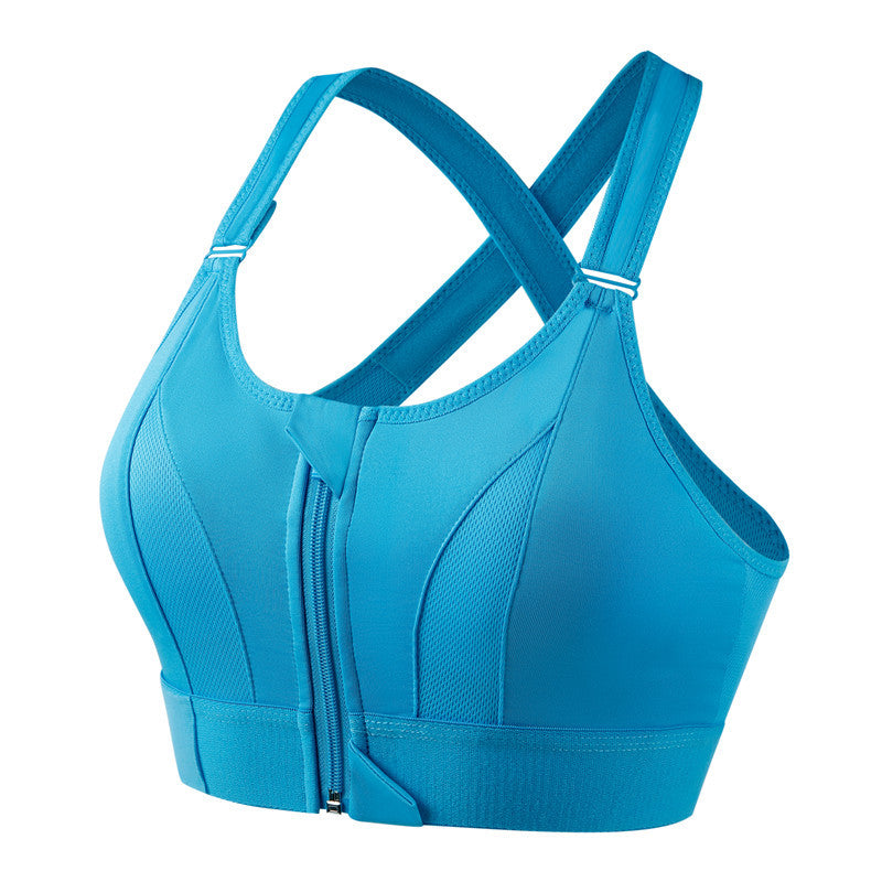 Laryssa | Soutien-gorge De Sport Zippé Anti-transpiration