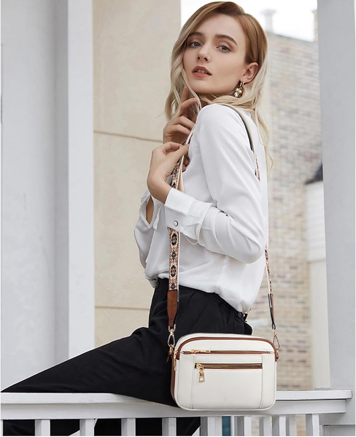 Carcey | Sac Bandoulière En Cuir Raffiné
