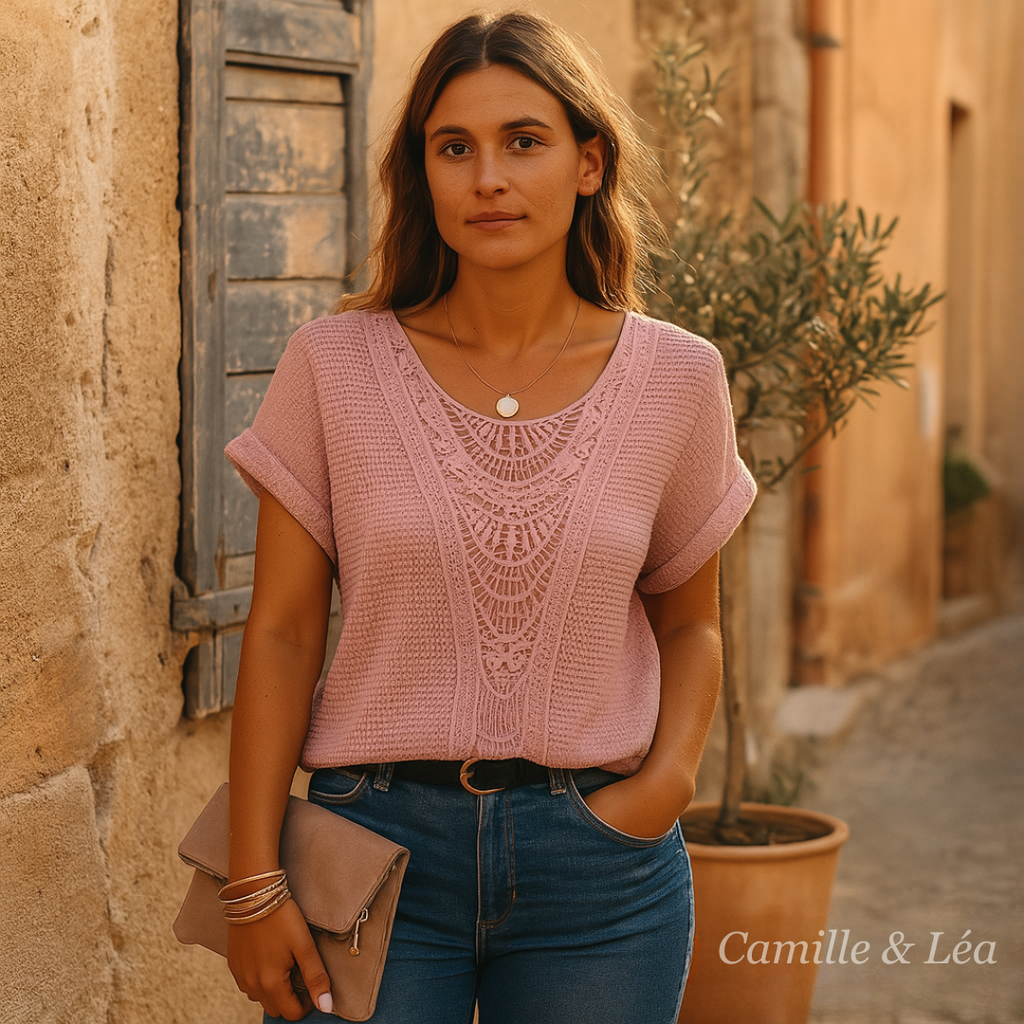 Lorine | Chemisier Élégant Inspiré D'ibiza