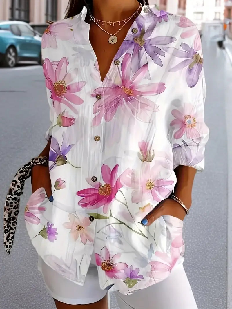 Marisse | Blouse Fleurie Élégante