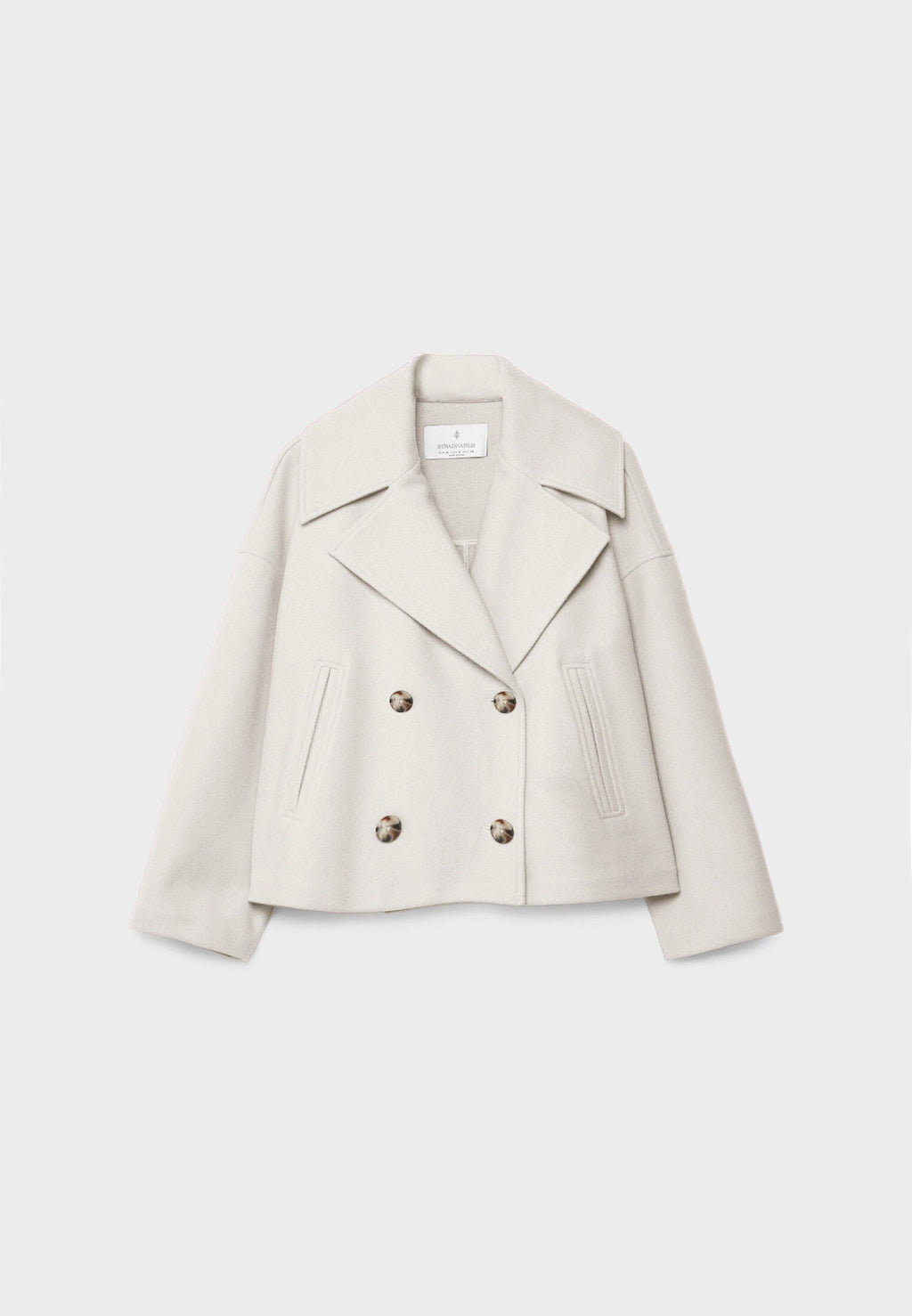 Alaia | Manteau Court Croisé