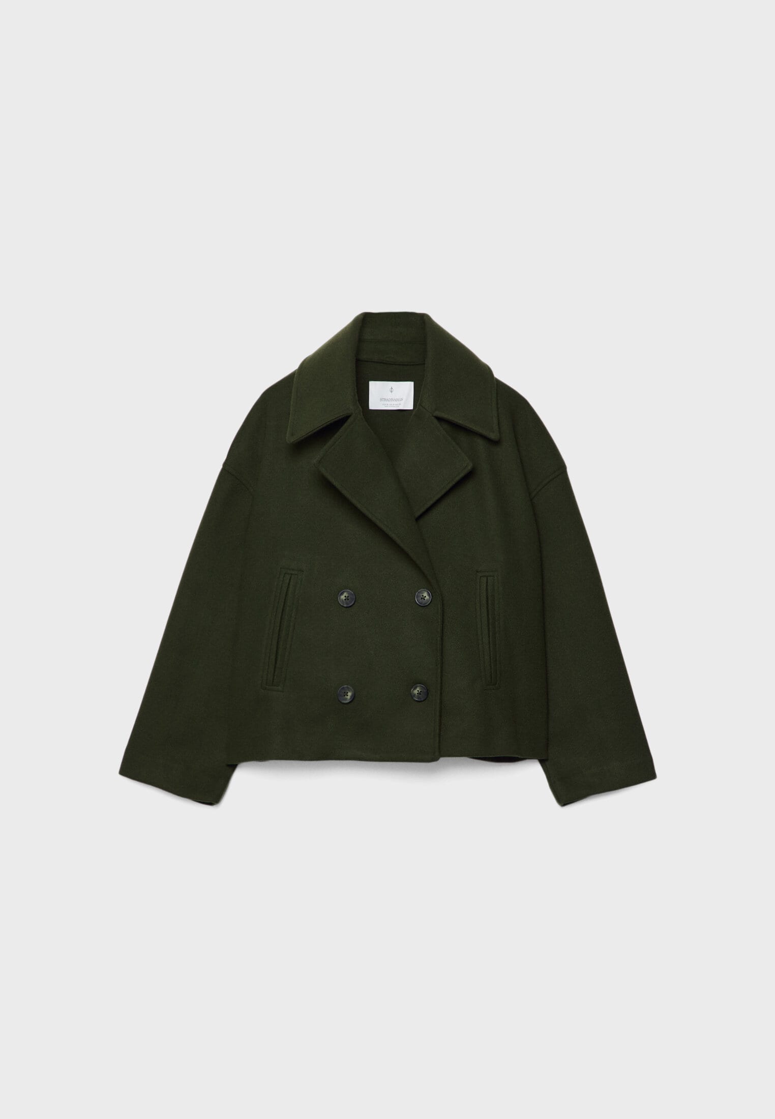 Alaia | Manteau Court Croisé