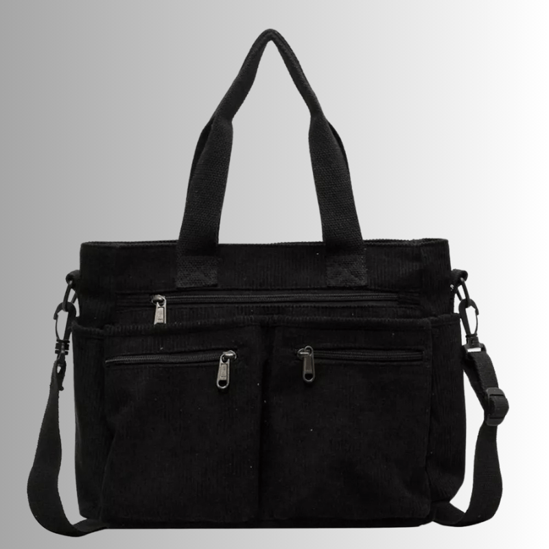 Alice | Sac Fourre-tout En Velours Côtelé Urbain