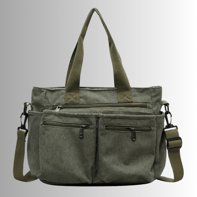 Alice | Sac Fourre-tout En Velours Côtelé Urbain
