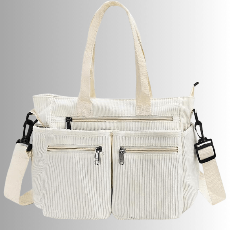 Alice | Sac Fourre-tout En Velours Côtelé Urbain