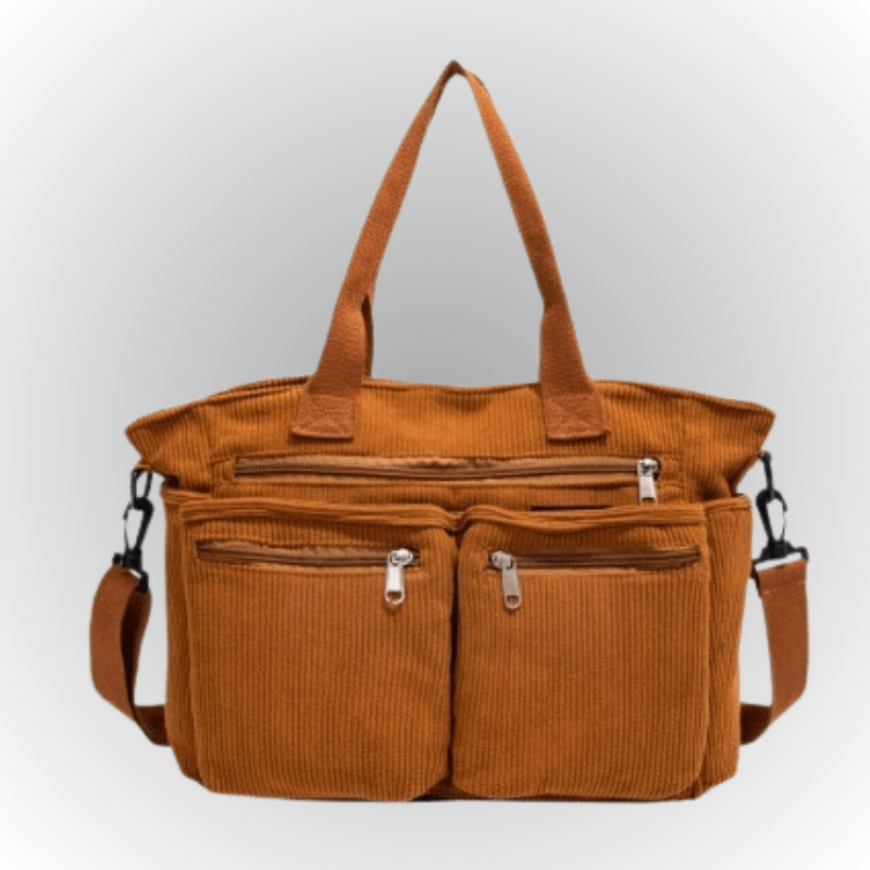 Alice | Sac Fourre-tout En Velours Côtelé Urbain