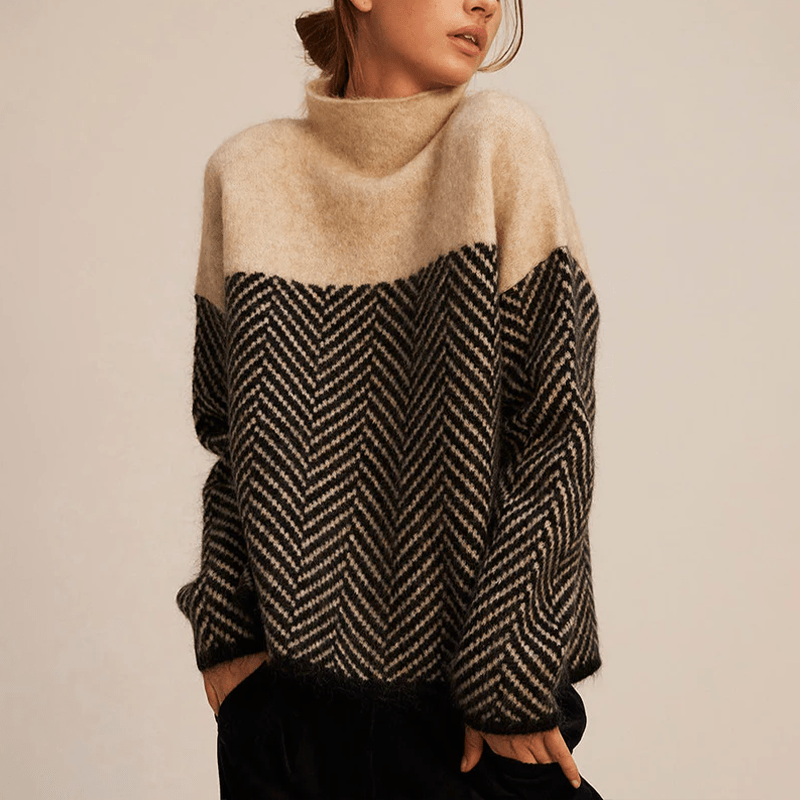 Imani | Pull Col Roulé Confortable