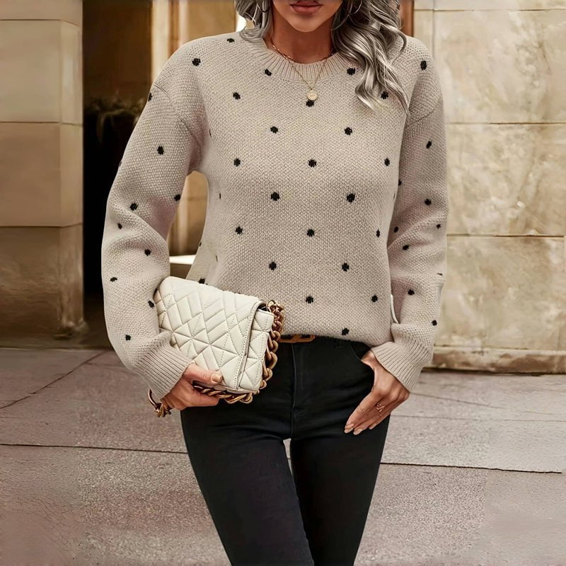 Noella | Pull Tricoté À Pois