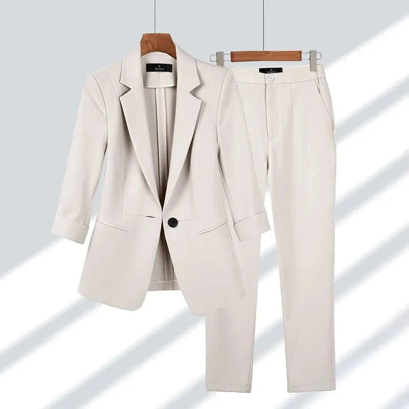 Cherry | Ensemble Veste Et Pantalon De Costume Assortis